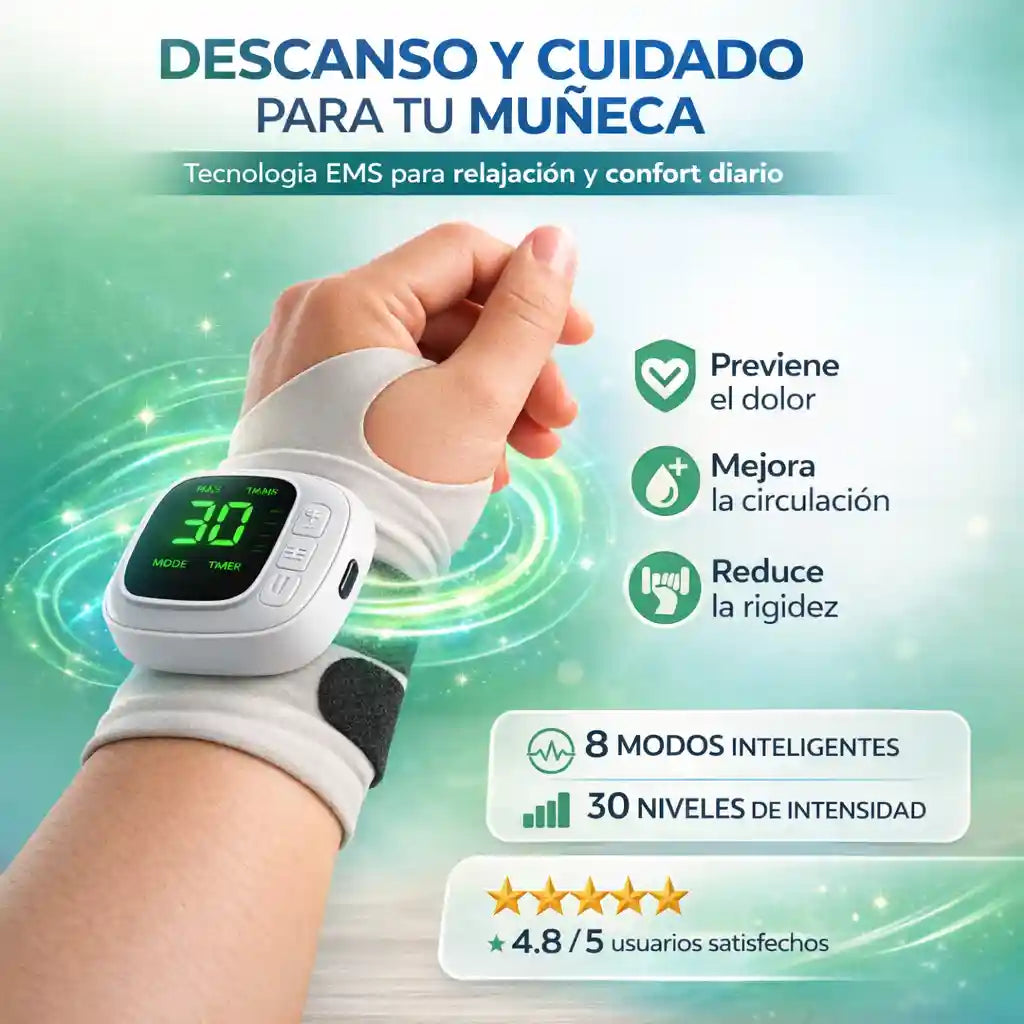 Masajeador Vibratorio Inalámbrico