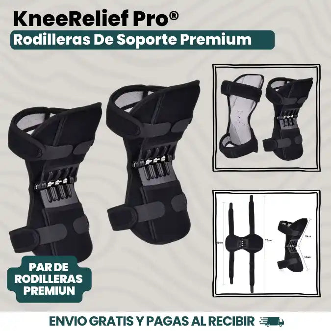 PAR DE RODILLERA DE SOPORTE PREMIUM