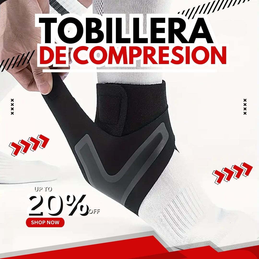 tobillera de compresion