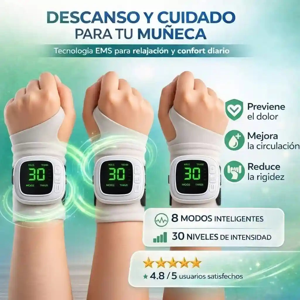 Masajeador Vibratorio Inalámbrico