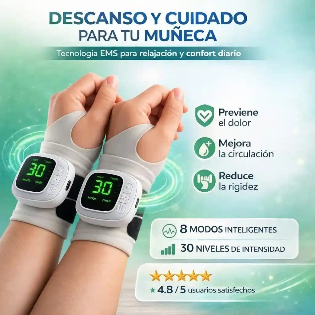 Masajeador Vibratorio Inalámbrico