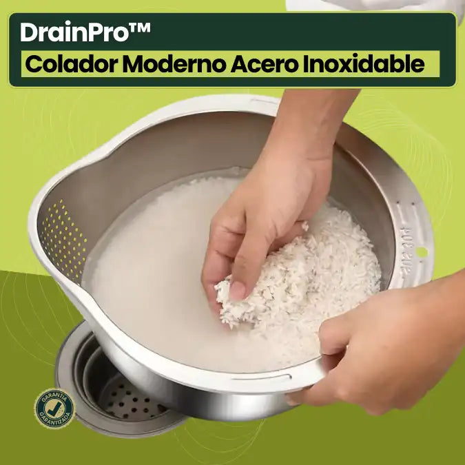 Colador En Acero Inoxidable