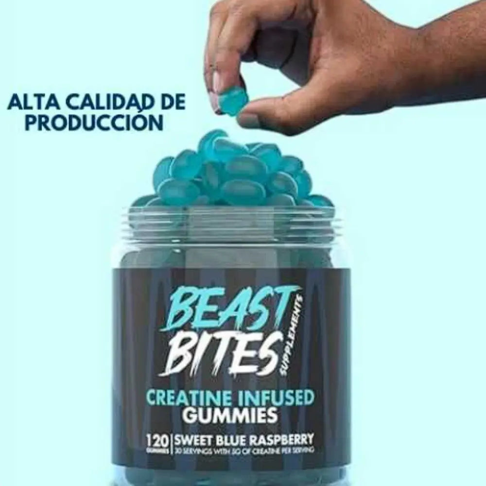 Beast Bite Gomas De Creatina X 120 Uni
