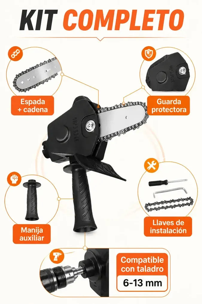 adaptador motosierra 02 kit api