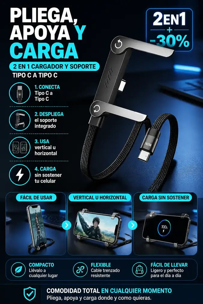 cargador 2en1 04 modos uso