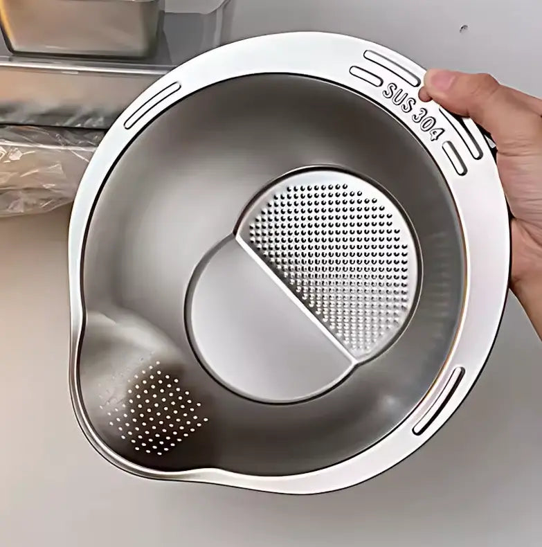 Colador En Acero Inoxidable