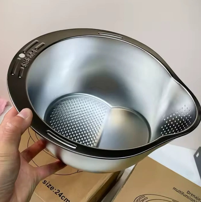 Colador En Acero Inoxidable