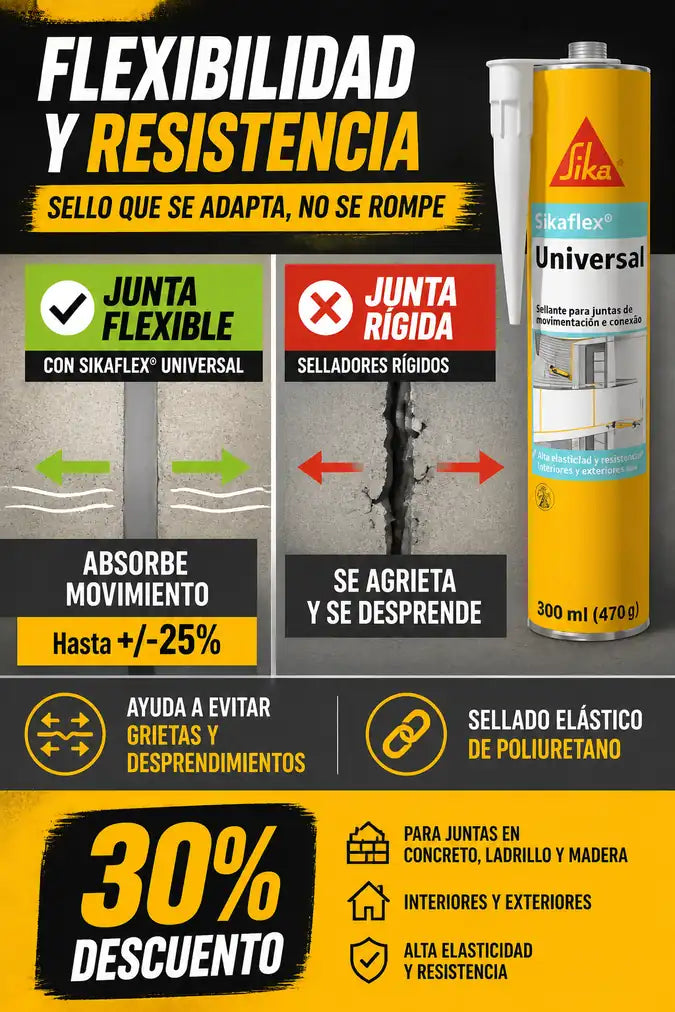 sikaflex 04 flexibilidad resistencia