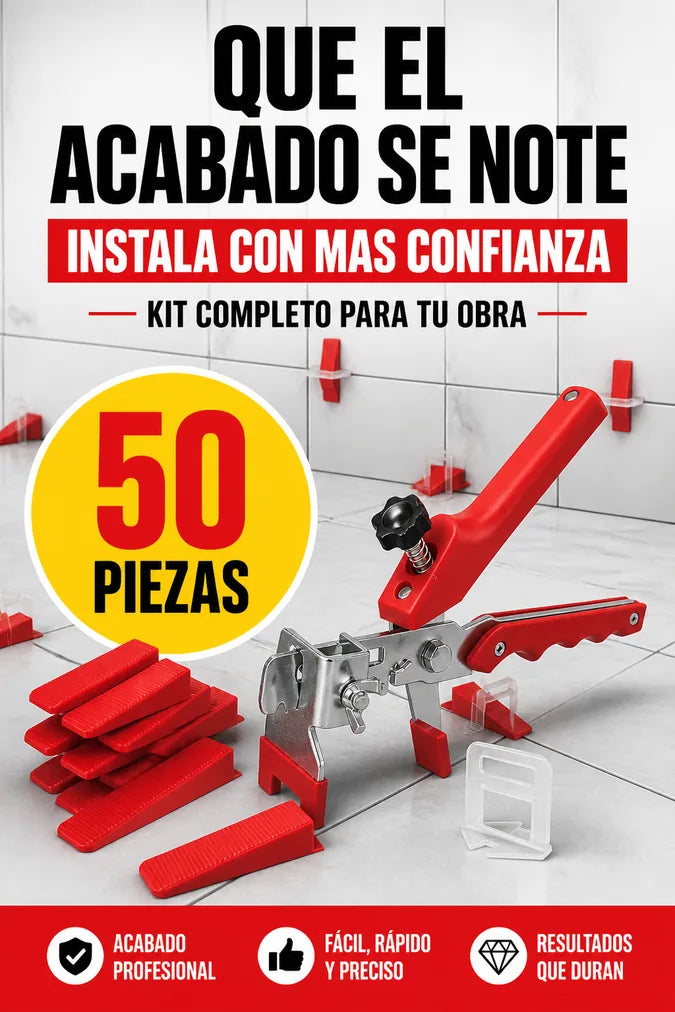 Kit nivelacion de baldosa cierre